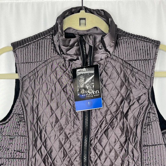New Irideon Sleeveless Zip Front Sleeveless Horseback Riding Vest Size Small - Picture 2 of 12